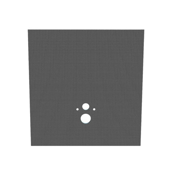 Bouw- en isolatieplaat hangtoilet waterdicht 1200x1300x20mm