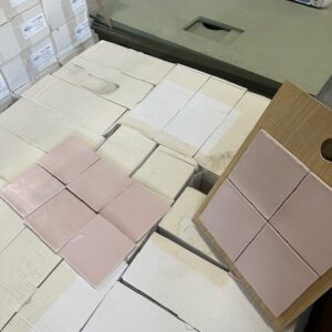 Wandtegel 13x13 Roze