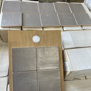 Wandtegel 13x13 Taupe